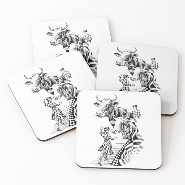 Item preview, The cows upstairs | QbxQ designed and sold by QbxQ.