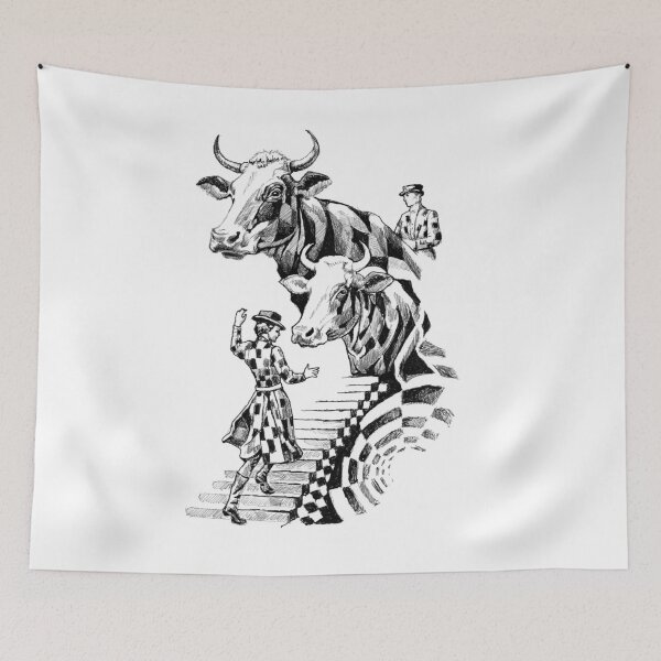 Item preview, The cows upstairs | QbxQ designed and sold by QbxQ.