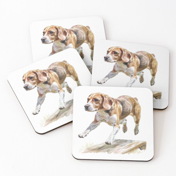 Item preview, Beagle Dog | Cute Puppy Aesthetic Art designed and sold by Mandayartstudio.