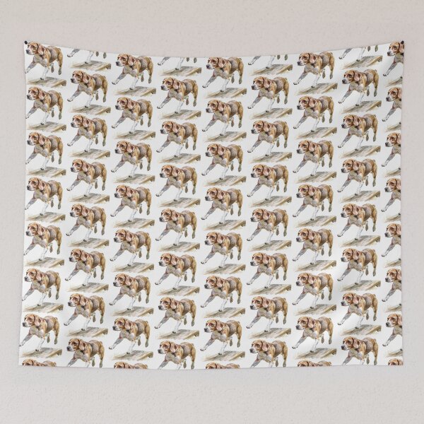 Item preview, Beagle Dog | Cute Puppy Aesthetic Art designed and sold by Mandayartstudio.