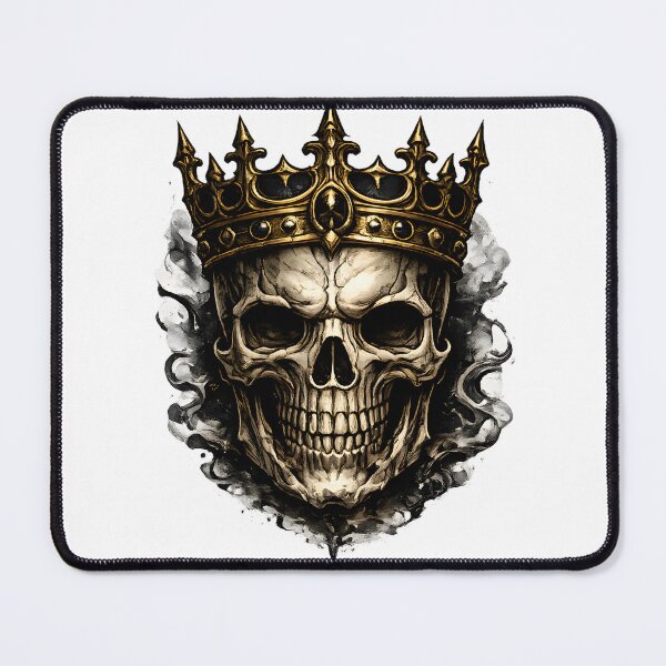Item preview, Royal Skull with Gothic Crown designed and sold by CreativeMindsetLab.