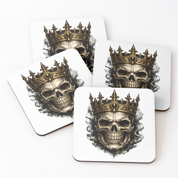 Item preview, Royal Skull with Gothic Crown designed and sold by CreativeMindsetLab.