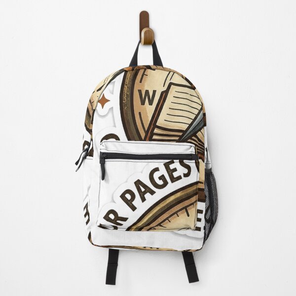 Item preview, Our Pages Guide Us - Compass Book Badge designed and sold by RoyArt0.