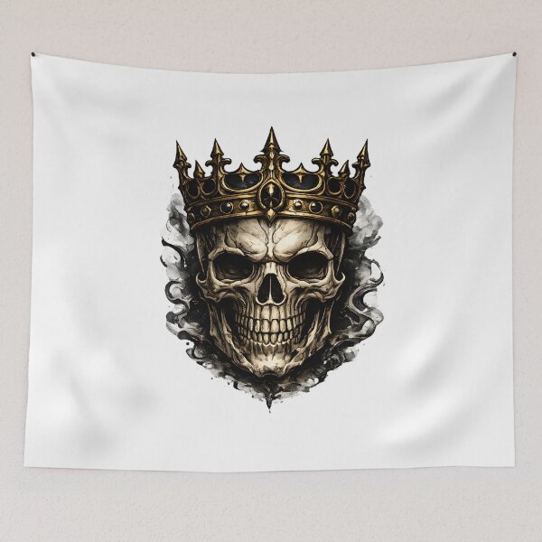 Item preview, Royal Skull with Gothic Crown designed and sold by CreativeMindsetLab.