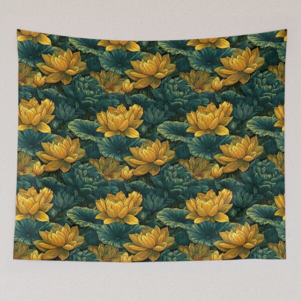 Item preview, Stunning Lotus Texture  - Flower Garden Pattern - Best Gifts For Mom designed and sold by RoyalStarsPatts.