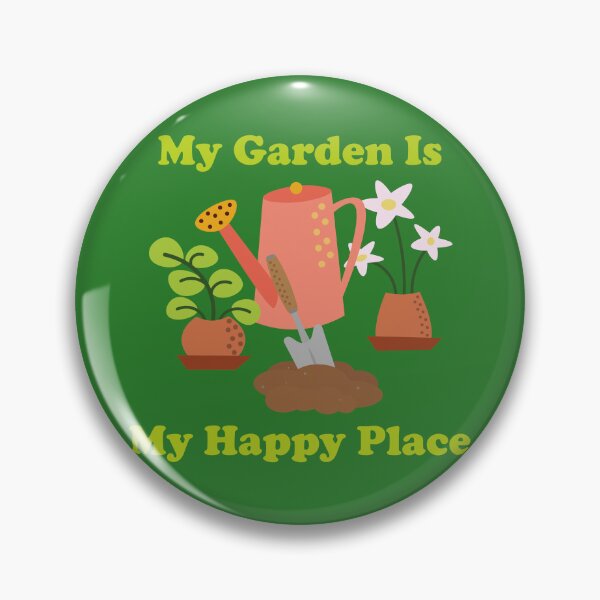Item preview, My Garden Is My Happy Place. gardening. gardener. plant dad. plant lover. designed and sold by NPC-wear.