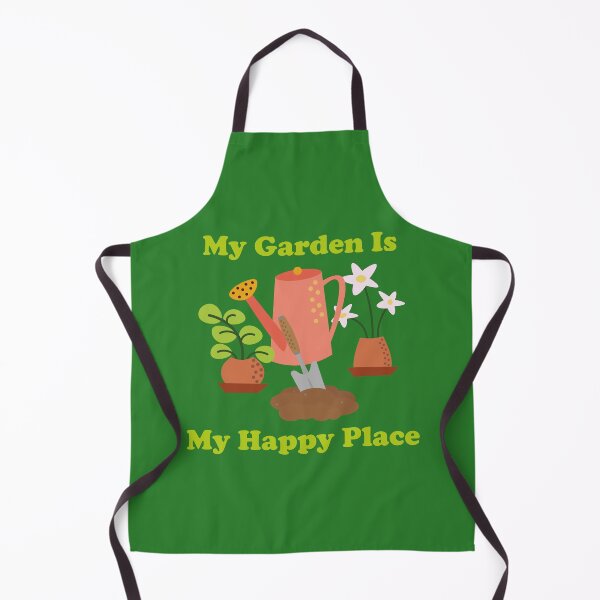 Item preview, My Garden Is My Happy Place. gardening. gardener. plant dad. plant lover. designed and sold by NPC-wear.
