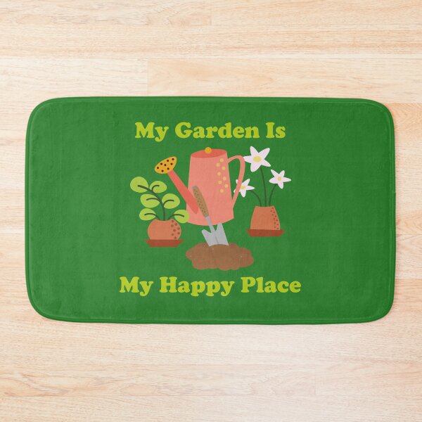 Item preview, My Garden Is My Happy Place. gardening. gardener. plant dad. plant lover. designed and sold by NPC-wear.