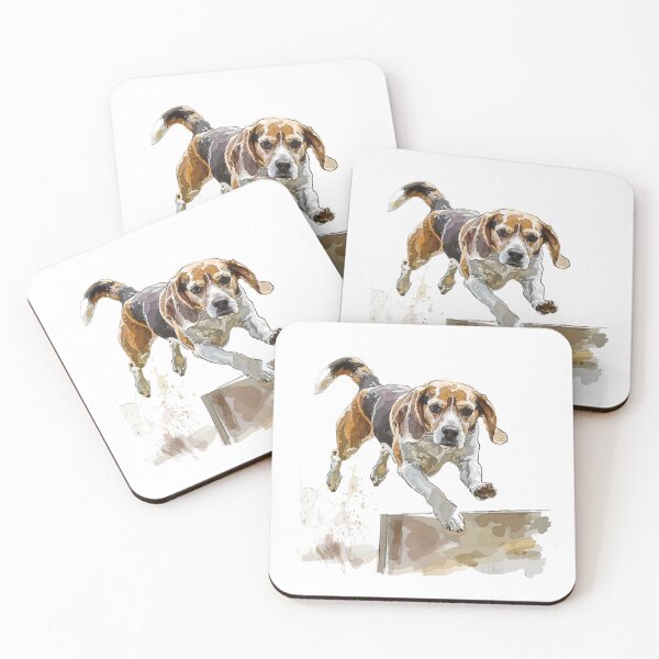 Item preview, Beagle Dog | Cute Puppy Aesthetic Art designed and sold by Mandayartstudio.