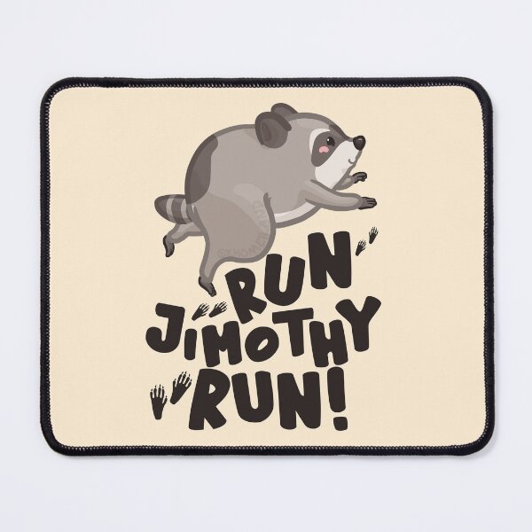 Item preview, Run Jimothy Run Dark Font Version designed and sold by Khotekmei.