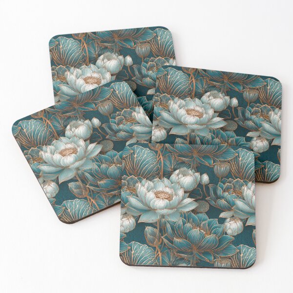 Item preview, Exotic Lotus Floral  - Birthday Flower Pattern - Best Gifts For Dad designed and sold by RoyalStarsPatts.