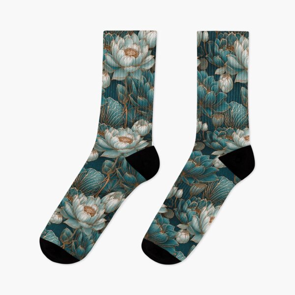 Item preview, Exotic Lotus Floral  - Birthday Flower Pattern - Best Gifts For Dad designed and sold by RoyalStarsPatts.