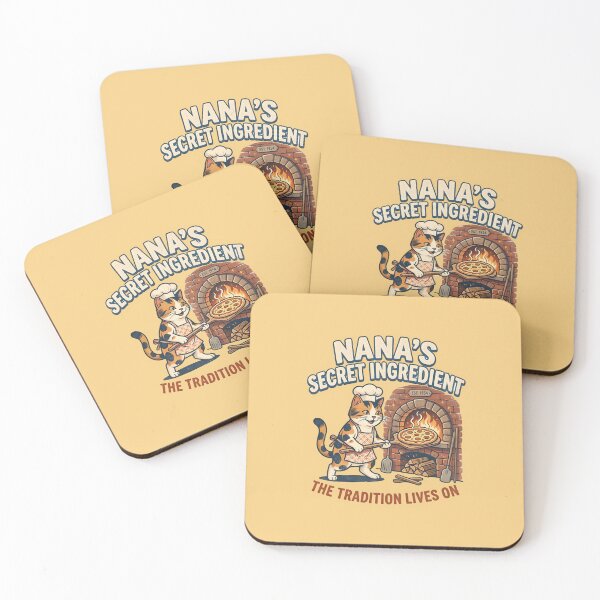 Item preview, Nana's secret ingredient - Calico cat baking traditional pizza designed and sold by ParadoxParadox.
