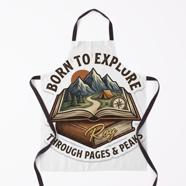 Item preview, Born To Explore - Through Pages & Peaks designed and sold by RoyArt0.