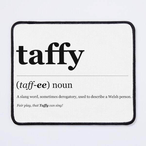 Item preview, Taffy dictionary definition designed and sold by KeriMacDesigns.