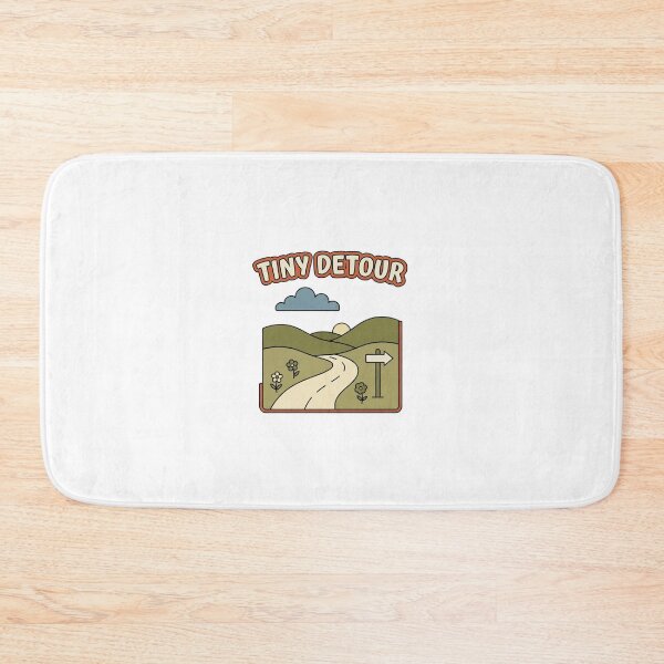 Item preview, Tiny Detour Minimal Retro Landscape designed and sold by GoofyShopp.