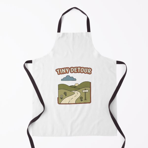 Item preview, Tiny Detour Minimal Retro Landscape designed and sold by GoofyShopp.