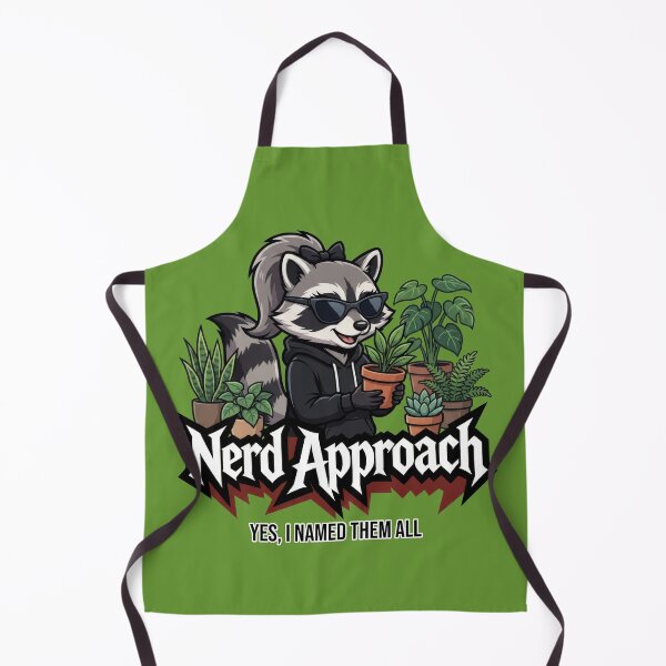 Item preview, Obsessive Plant Lady Raccoon, Serious About Watering designed and sold by NerdApproach.