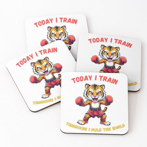 Item preview, Tiger Muay Thai - Today I Train Tomorrow I Rule The World designed and sold by AlruanceStudio.