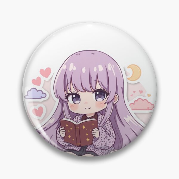 Item preview, Cozy Reader Chibi Sticker PNG | Cute Anime Book Lover Girl | Kawaii Reading Aesthetic | Cozy Bookworm Vinyl Decal | Journal, Laptop & Kindle Sticker designed and sold by Stylestickers55.