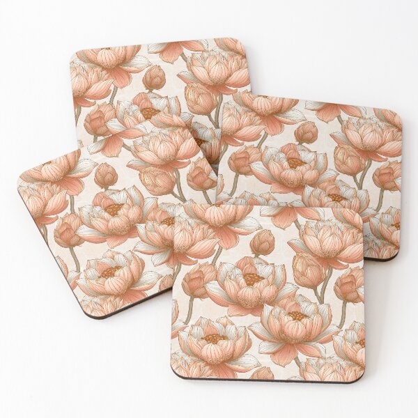 Item preview, Cute Lotus Print  - Flower Garden Pattern - Birthday Gifts designed and sold by RoyalStarsPatts.