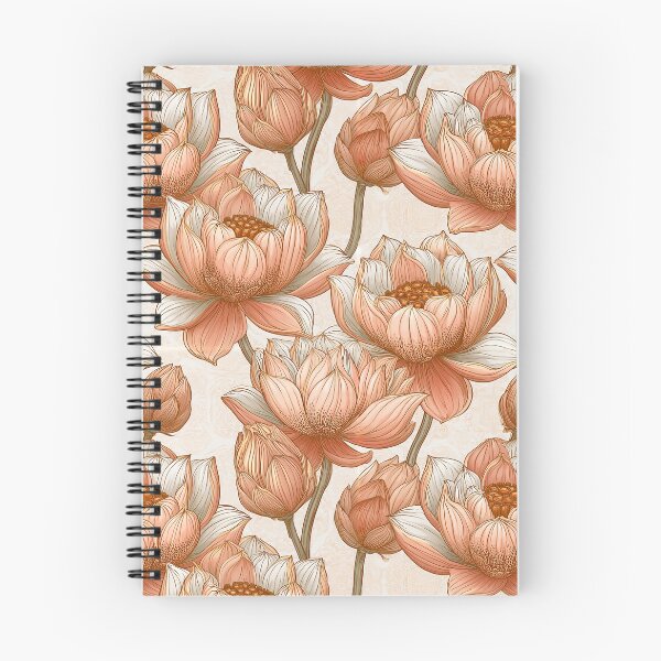 Item preview, Cute Lotus Print  - Flower Garden Pattern - Birthday Gifts designed and sold by RoyalStarsPatts.