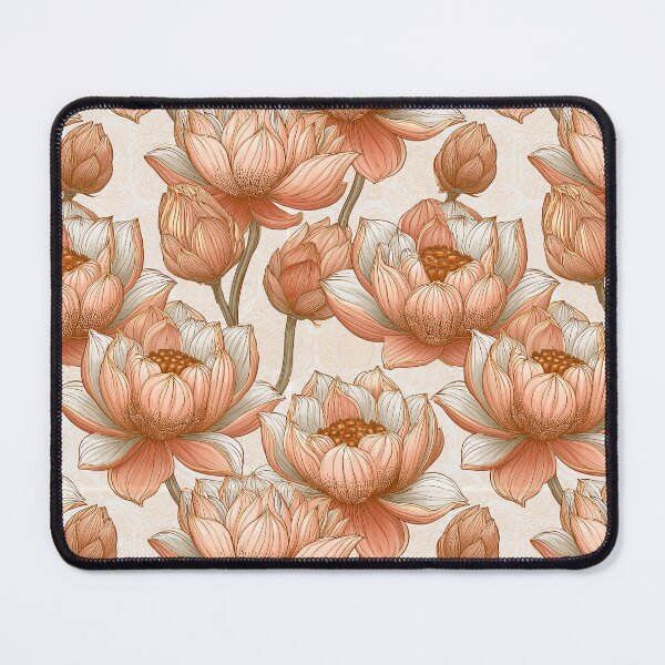 Item preview, Cute Lotus Print - Flower Garden Pattern - Birthday Gifts designed and sold by RoyalStarsPatts.