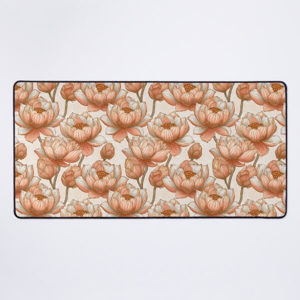 Item preview, Cute Lotus Print  - Flower Garden Pattern - Birthday Gifts designed and sold by RoyalStarsPatts.