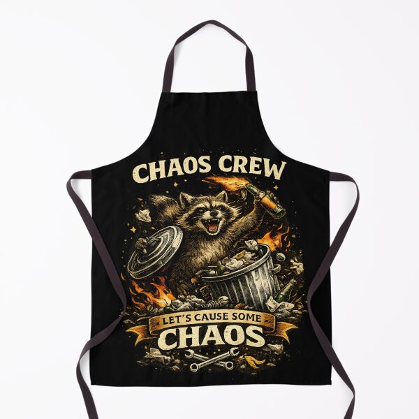 Item preview, Chaos Crew Raccoon Trash Panda Mayhem designed and sold by CreativeMindsetLab.