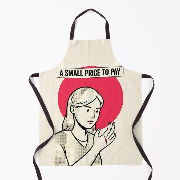 Item preview, A Small Price To Pay Minimalist Comic Poster designed and sold by DuckOddity.
