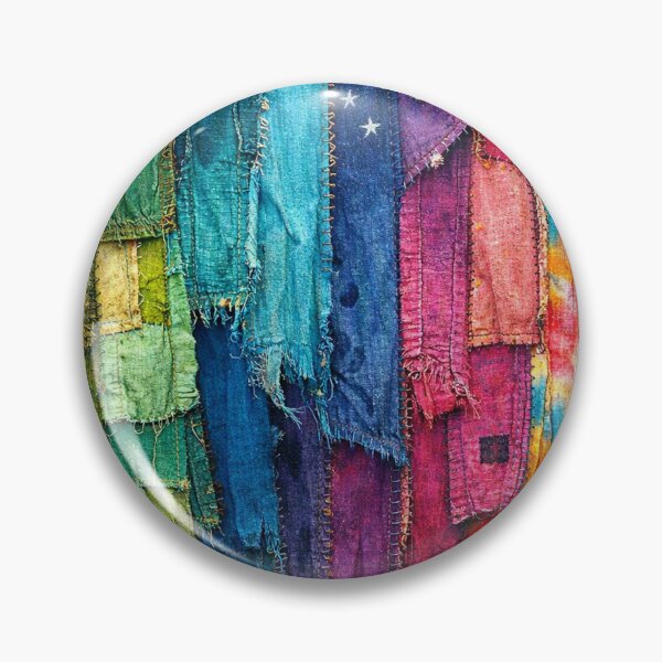 Item preview, Colorful dreams made from layers of fabric designed and sold by Sigtrix.