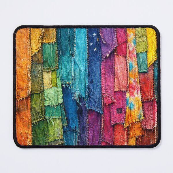 Item preview, Colorful dreams made from layers of fabric designed and sold by Sigtrix.