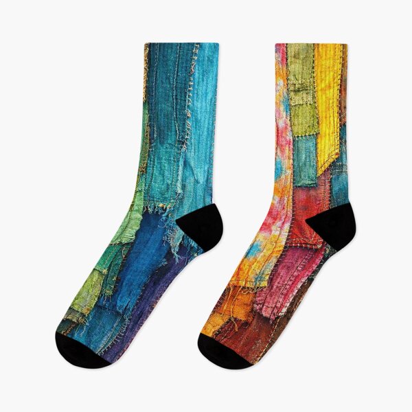 Item preview, Colorful dreams made from layers of fabric designed and sold by Sigtrix.