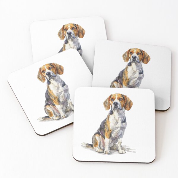 Item preview, Beagle Dog | Cute Puppy Aesthetic Art designed and sold by Mandayartstudio.