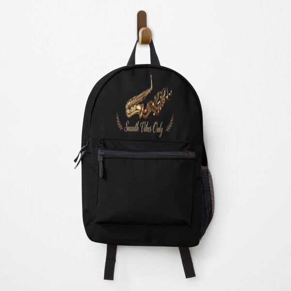 Item preview, Smooth Vibes Only – Golden Saxophone Jazz Design designed and sold by Midnight Veil Designs.