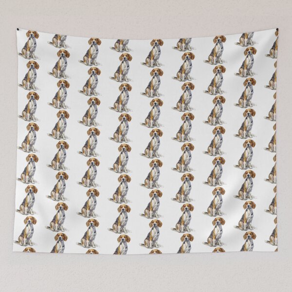 Item preview, Beagle Dog | Cute Puppy Aesthetic Art designed and sold by Mandayartstudio.