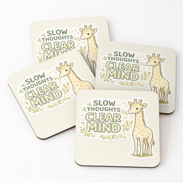 Item preview, Slow Thoughts Clear Mind designed and sold by ChirpInc.