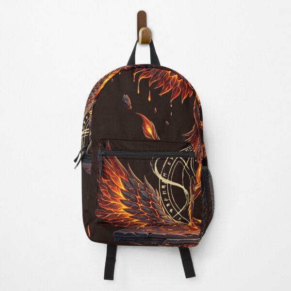 Item preview, Inferno Phoenix Wolf Guardian | Volcanic Flame Protector designed and sold by Origamoart.