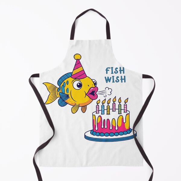 Item preview, Fish Wish – Birthday Fish Graphic Tee | Funny Ocean Birthday Shirt designed and sold by SIGNAL & BLOOM.