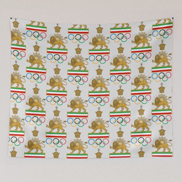 Item preview, Iran Pre-1979 National Olympic Committee Logo designed and sold by abbeyz71.