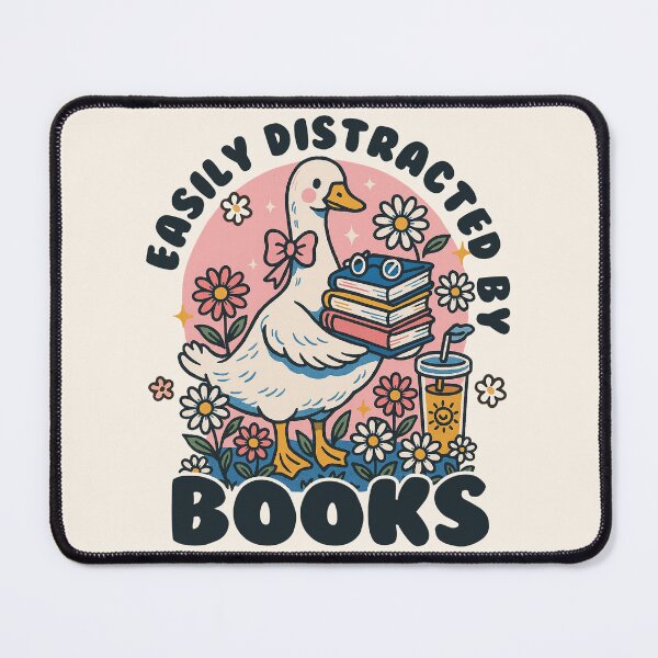 Item preview, Funny Book Lover Silly Goose - Easily Distracted By Books designed and sold by legendaryskins.