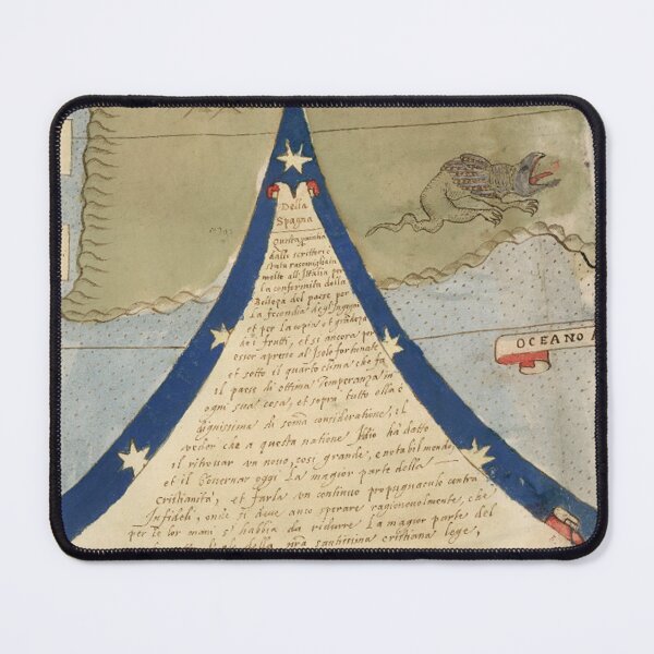 Item preview, Spagna cartouche Urbano Monte map detail designed and sold by UrbanoMonteMap.