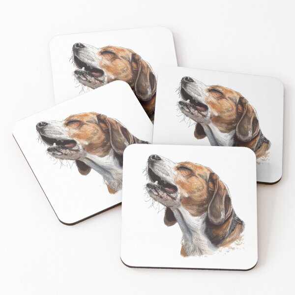 Item preview, Beagle Dog | Cute Puppy Aesthetic Art designed and sold by Mandayartstudio.