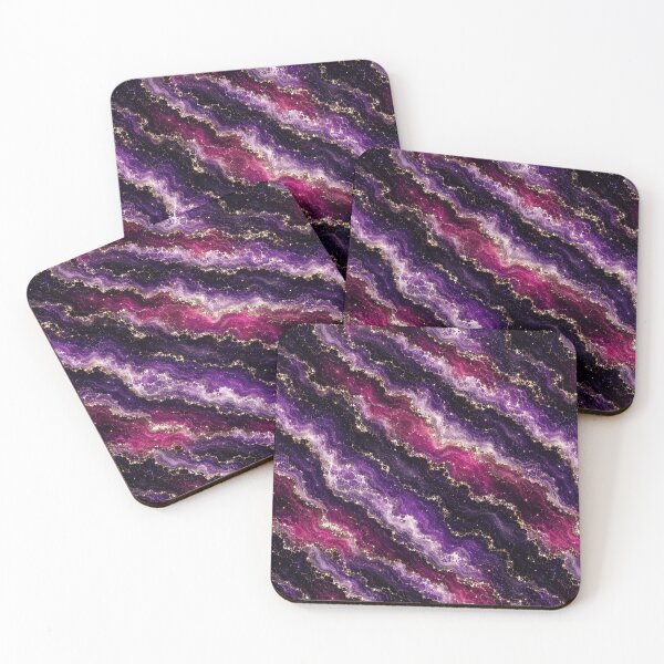 Item preview, Violet Celestial Ocean Diagonal Print designed and sold by Inkworksbyshery.