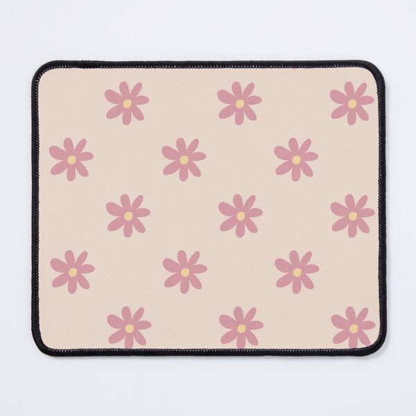 Item preview, Minimalist Pink Floral Daisy Pattern | Boho Beige and Rose Wildflower Print | Boho Cream and Pink Daisy Flower Pattern | Dainty Daisy Pattern for Her | Minimalist Botanical Pattern designed and sold by VivaFy.