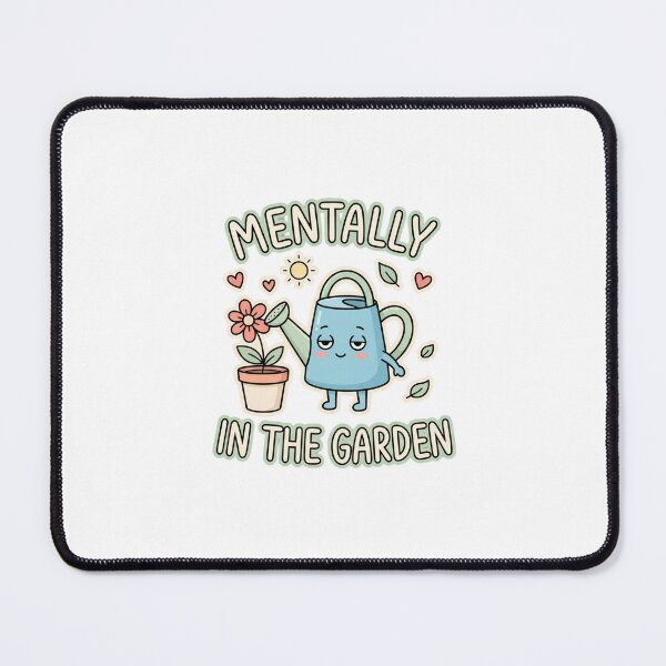 Item preview, Mentally in the Garden Cute Doodle Design designed and sold by GoofyShopp.