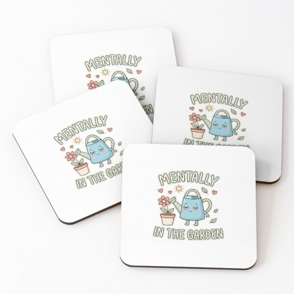 Item preview, Mentally in the Garden Cute Doodle Design designed and sold by GoofyShopp.
