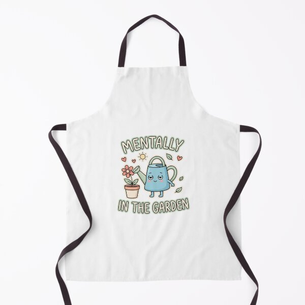 Item preview, Mentally in the Garden Cute Doodle Design designed and sold by GoofyShopp.
