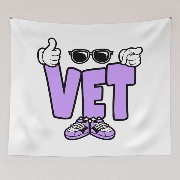 Item preview, Vet  - PROFESSIONS Lettering Character Bold Retro designed and sold by NFTWords.