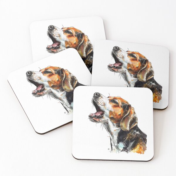 Item preview, Beagle Dog | Cute Puppy Aesthetic Art designed and sold by Mandayartstudio.
